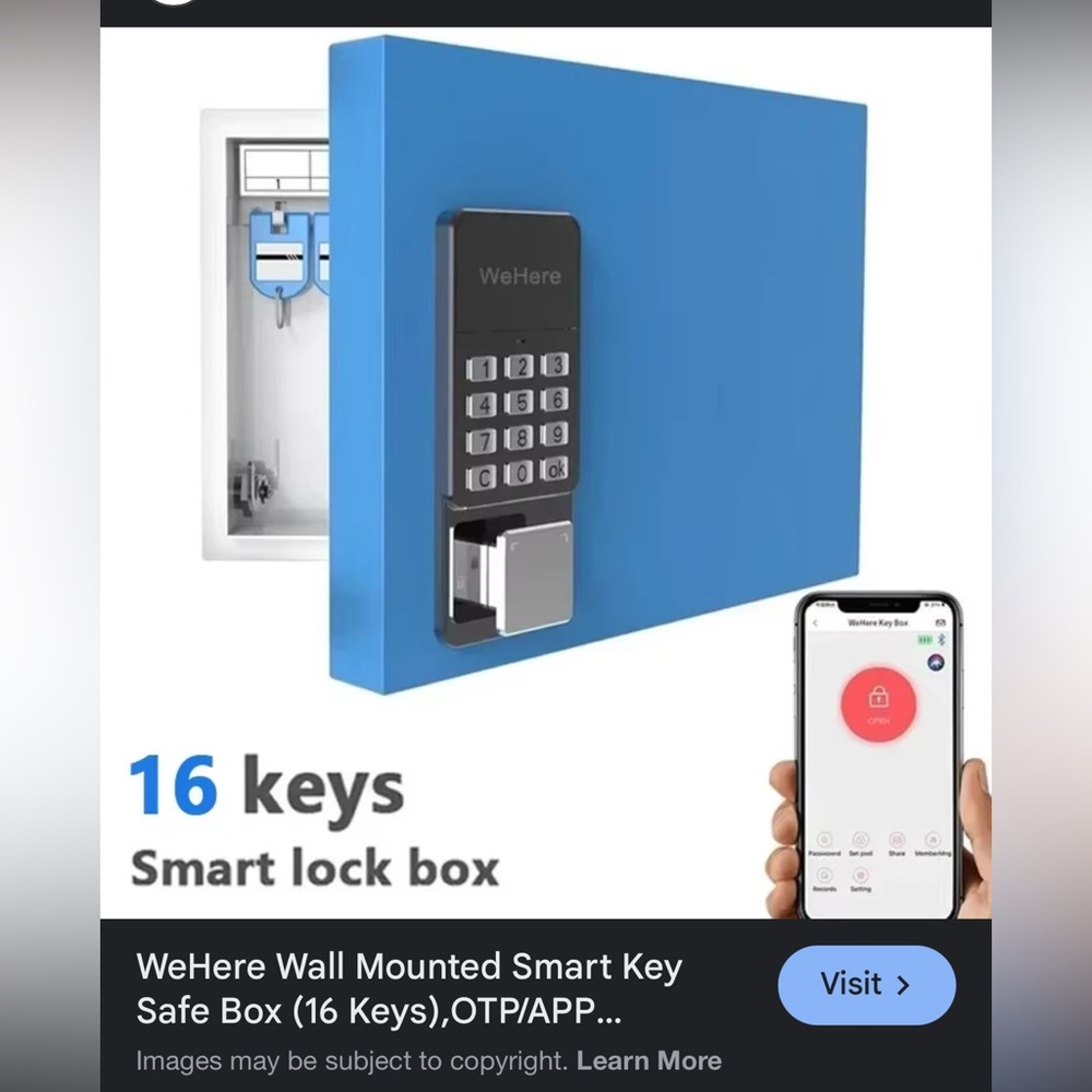 Smart key lock heavy safe